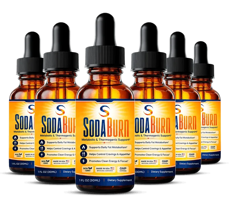 SodaBurn 6 bottle package